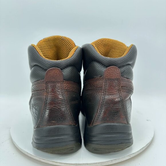 Timberland Pro Titan Men Size 11 Brown Leather Steel Toe Work Boot - Picture 5 of 12